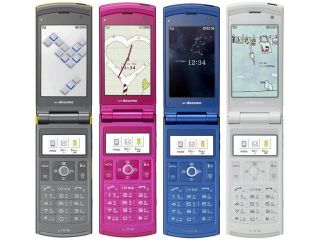 LG NTT DoCoMo L 01b 5MP AF Color Reader Touch Board 3" GSM 2G 3G Flip Cell Phone
