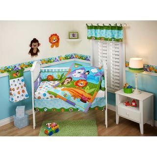 Fisher Price Baby Precious Planet 4pc Crib Bedding Set