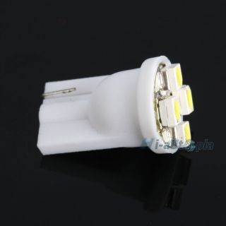 20x 194 T10 168 501 5W5 Xenon White 4 SMD LED Car Side Wedge Light Lamp Bulb 12V
