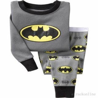 Baby Toddler Kid's Boys Girls Several Style Sleepwear Pajama Set Pant Size 2T 7T