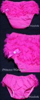 Baby Hot Pink Pettiskirt Ruffles Panties Bloomers 6M 3T