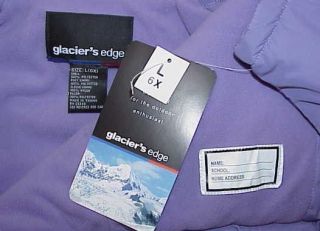 New Glaciers Edge Lavender Winter Jacket Coat 6X