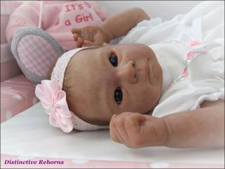 Distinctive Reborns Lifelike Reborn Baby Girl Doll Sold Out Ed Tamie Yarie