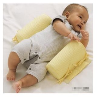 New Baby Kid Soft Safety Infant Anti Roll Head Pillow Sleep Positioner Toddler