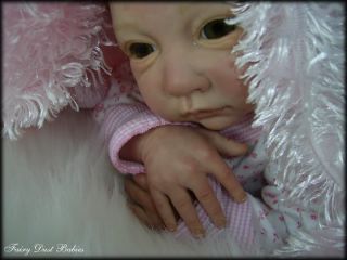 Precious Reborn Baby Girl ♥sophie♥ Linde Scherer Fairy Dust Babies Glass Eyes