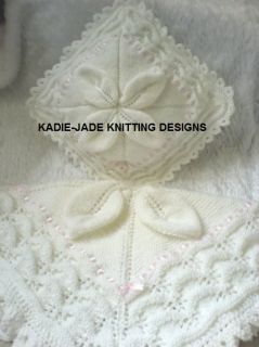Knitting Pattern 80 Baby Reborn Cover Pillow Set