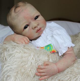Beautiful Reborn Newborn Baby Girl Doll 'Hilary' Sculpted by Cathy Rowland