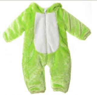 New Baby Boys Girls Winter Snowsuit Fleece Hoodie Jumpsuit Outwear"Cozy Frog"