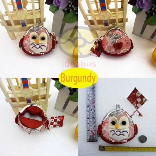 Cute Owl Clutch Coin Bag Change Purse Wallet 3 5x3 5" 8 Different Colors SNA052