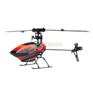 WLtoys V922 6CHANNEL Speed Single RC Helicopter with Green LED Light RTF Orange