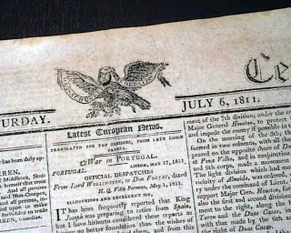 19th Century Windsor Chair Advertisement Thomas Cotton Hayward in 1811 Newspaper