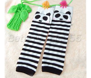 Panda Pattern Baby Leggings Legs Arms Warmers Socks