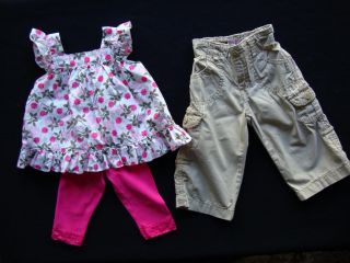 Huge Lot Baby Toddler Girls Clothes Spring Summer Size 12 Months