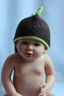 New Cute Baby Child Handmade Knit Crochet Dinosaur Hat Cap Photograph Newborn