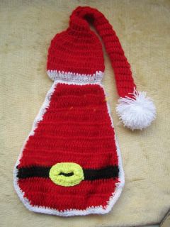 Cute Baby Christmas Costume Coverall with Hat Photo Photography Prop Newborn L54