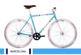 Rossetti Barcelona Fixed Gear Bike Blue Small 52cm