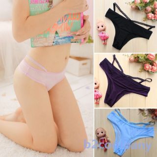 Sexy Women's 5 Colors Knicker Soft Brief Bling Bandage Lingerie Cotton Underwear