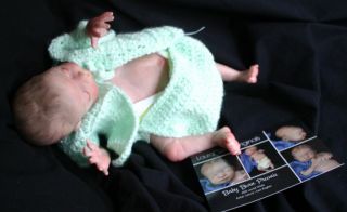 Reborn Micro Preemie Baby Bean Laura Lee Eagles Baby Lil' Beans Doll Baby Girl