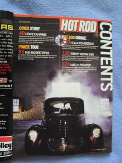 Hot Rod Magazine October 2004 Crate Camaros The Chevy Hemi 500 HP Mopar 360