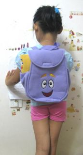 Dora The Explorer Plush Backpack Child Pre School Bag Toddler Size New 2