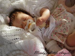 Beautiful Lifelike Reborn Baby Girl Lovingly Created by Wendys Little Angels