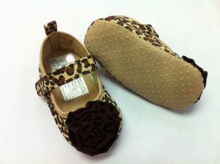 Baby Girl Infant Leopard Toddler Sneakers Soft Sole Crib Shoes 3 18 Months L72