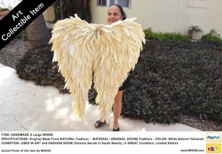 White Feather Angel Wings x Large Original RARE Item