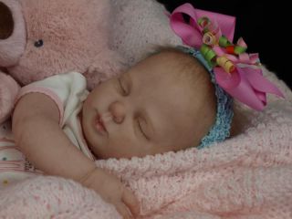 Reborn Baby OOAK Donna RuBert Rose Newborn Infant Girl Doll