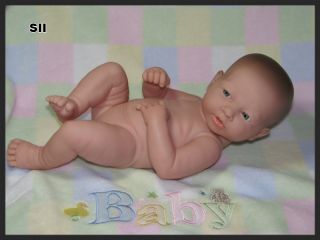 Custom Full Vinyl Reborn Preemie Berenguer La Newborn Baby Doll