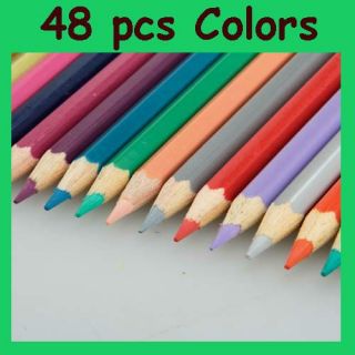 48 Pcs Set Assorted Color Water Pencils for Drawing Sketching Art New