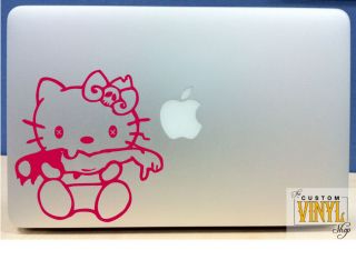 Hello Kitty Zombie Vinyl MacBook Laptop Decal Sticker