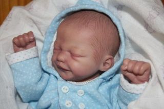 Teenyweenycreations Presents Lucas 10"Micro Preemie Reborn Baby Doll So Real