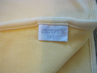 Carters Yellow Baby Blanket Turtles Lovey