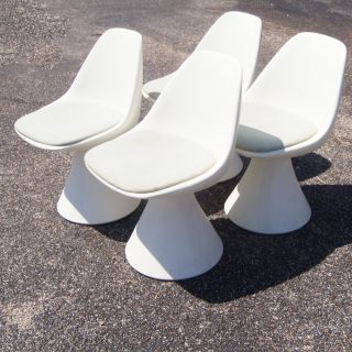 4 Mid Century Modern Hollen Saarinen Style Chairs REDUCED