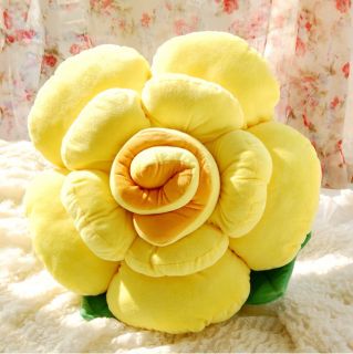 Rose Flower Shape Bed Sofa Chair Throw Cushion Lumbar Pillow Lover Wedding Gift