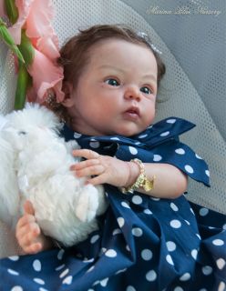 Reborn Livia by Gudrun Legler ♥ Baby Girl Alexa♥ Marina Blue Nursery♥sold Out