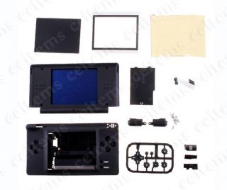 Hinge Axle Full Housing Shell Case Cover Set Repair Parts Tools for DS Lite NDSL