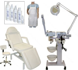9 in 1 Facial Machine Hydraulic Massage Table Chair Spa Beauty Salon Equipment