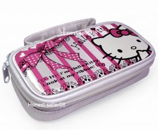 White Hello Kitty New Pouch Case Bag for Nintendo NDS Lite DS NDSi DSi 3DS Game