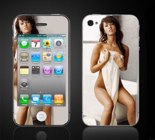 iPhone 4 Megan Fox Skin Hot Sexy Bedroom IP4MEGAN1