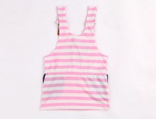So Cool Kids Toddlers Girls Classical Stripes Cotton Sleeveless Dress Age 2 7Y