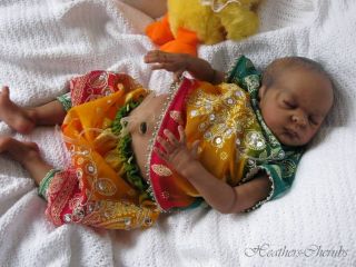 Heathers Cherubs Reborn Realistic Baby Doll Ethnic Ryan