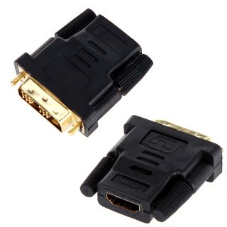 Gold Plated DVI Male to HDMI Female Adapter Converter New