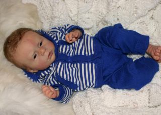Adorable Reborn Newborn Baby Boy Angel Olga Auer Ed Sold Out