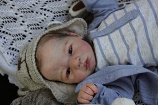 Reborn Baby Boy Doll Prototype Lillebror Sabine Altenkirch