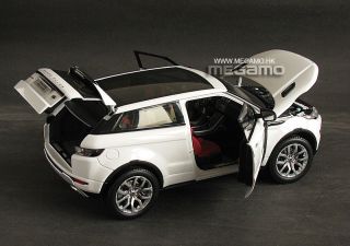 1 18 GT Autos Land Rover Range Evoque Coupe 2 Door White 