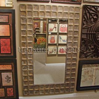 Hand Hammered Metal Frame Wall Floor Mirror Horchow