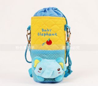 Korean Cute Animal Baby Universal Bottle Holder Warmer Cooler Bag Carrier