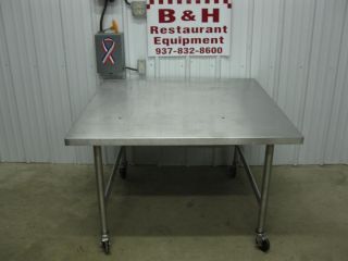 45" x 45" x 30" Stainless Steel Heavy Duty Work Prep Top Table Equipment Stand