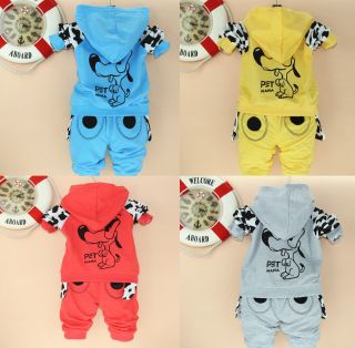 Sport Suits Clothing Baby Girl Boy Children's Kids' Clothes for 2 4 Years